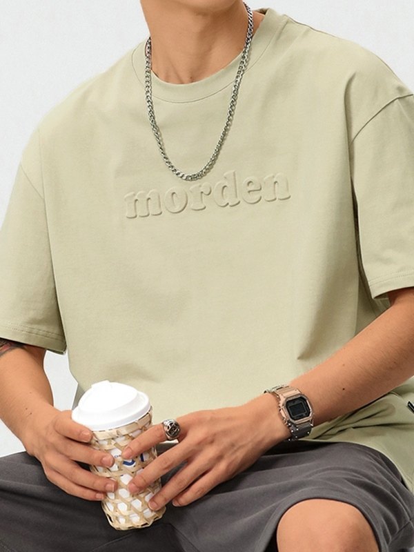 Men's High Eight Foam Printing Tee-1