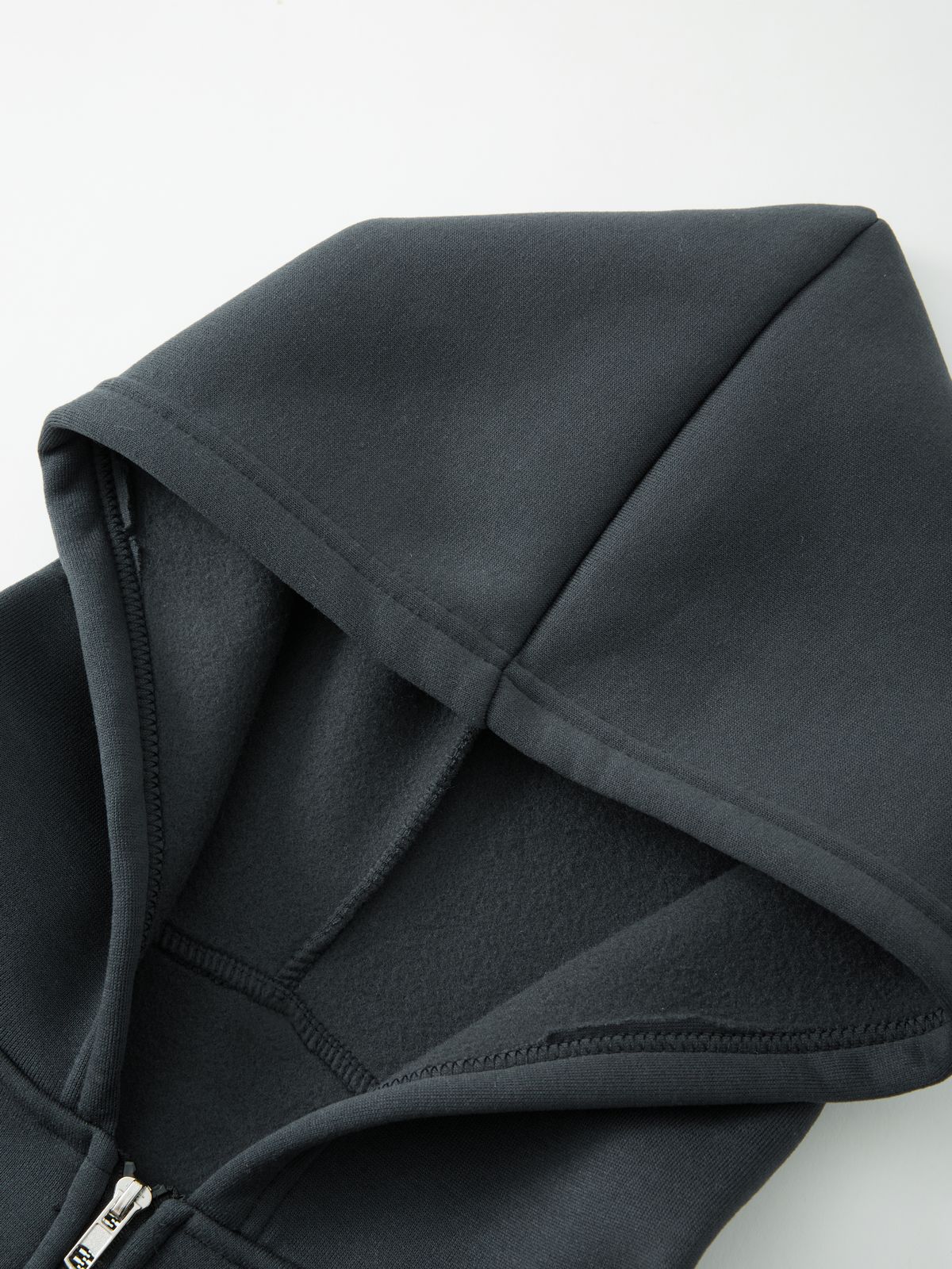 Men's Letter Skull Graphic Zip Up Hoodie-5