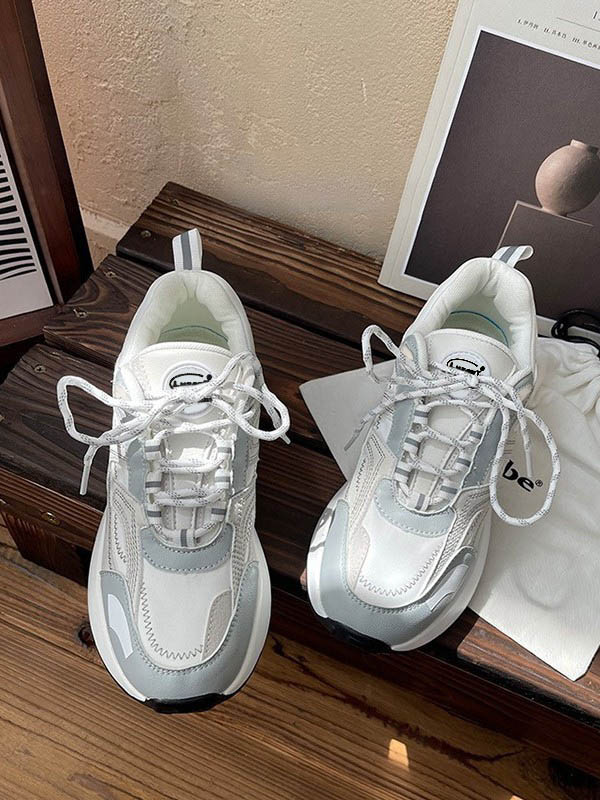 Logo Color Block Chunky Sneakers-1